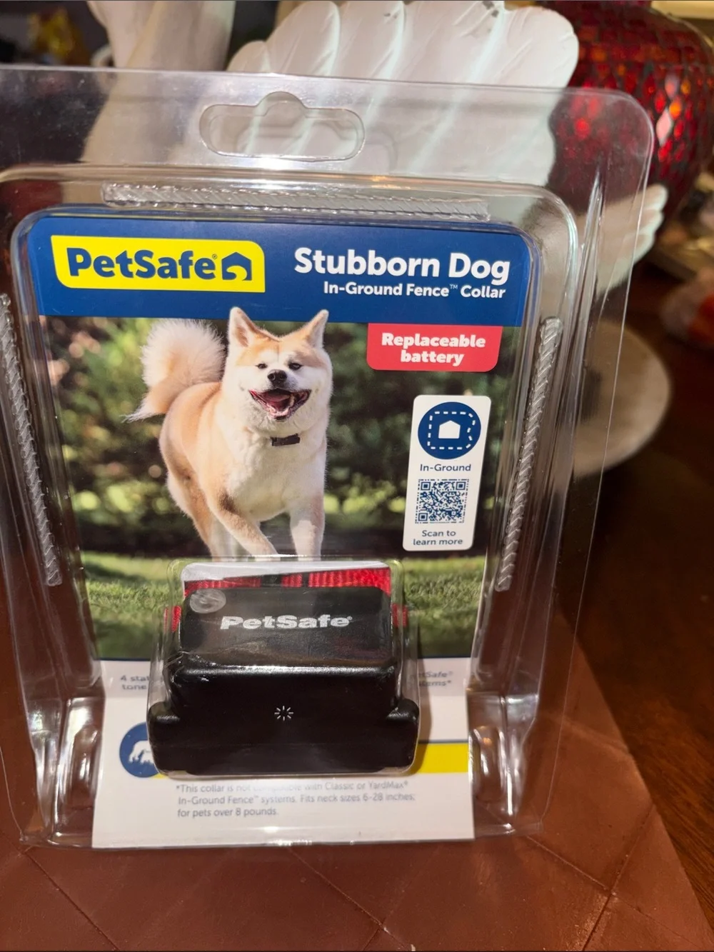 PetSafe Stubborn Dog In-Ground Fence Collar Module - Black and Red